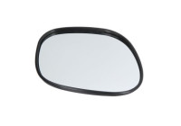 Mirror glass, exterior mirror