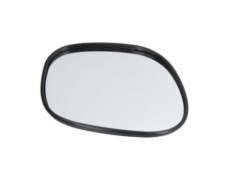 Mirror glass, exterior mirror