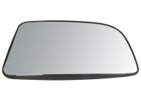 Mirror glass, exterior mirror