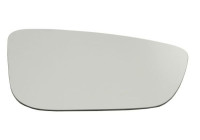 Mirror glass, exterior mirror