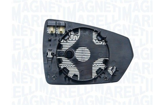 Mirror glass, exterior mirror