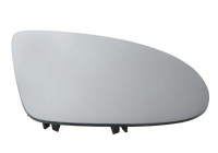 Mirror glass, exterior mirror