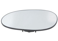 Mirror glass, exterior mirror