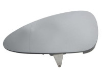 Mirror glass, exterior mirror