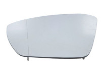 Mirror glass, exterior mirror