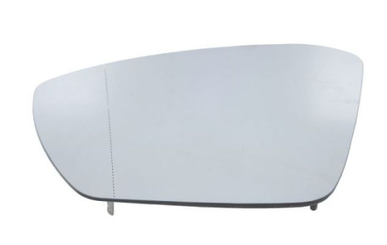 Mirror glass, exterior mirror