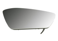 Mirror glass, exterior mirror