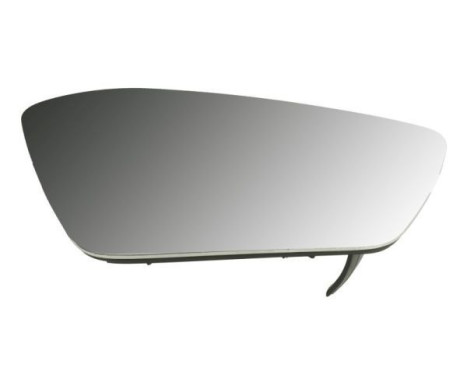 Mirror glass, exterior mirror