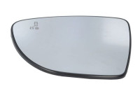 Mirror glass, exterior mirror