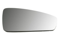 Mirror glass, exterior mirror