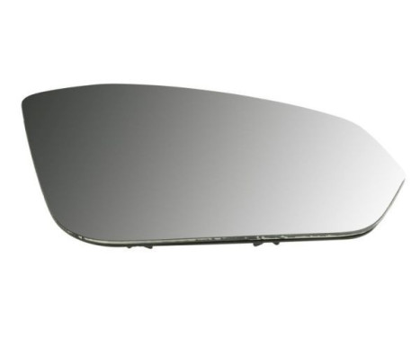 Mirror glass, exterior mirror