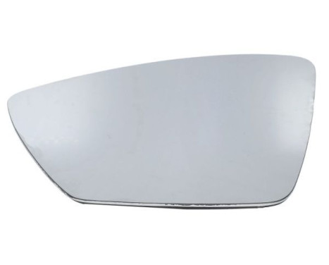 Mirror glass, exterior mirror