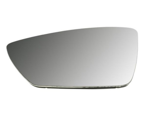 Mirror glass, exterior mirror