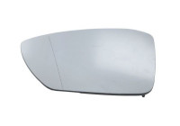 Mirror glass, exterior mirror