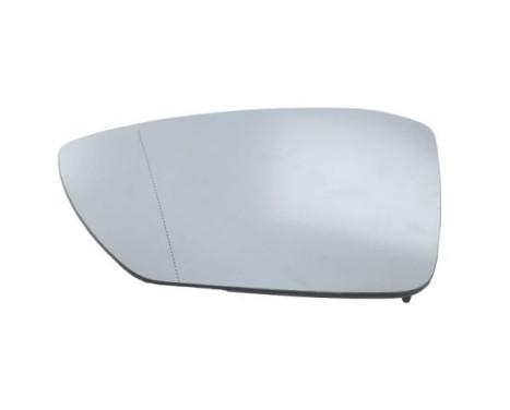 Mirror glass, exterior mirror