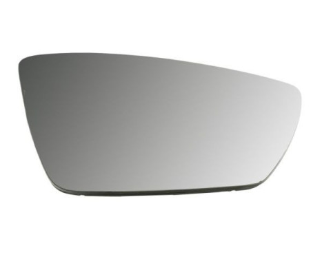 Mirror glass, exterior mirror