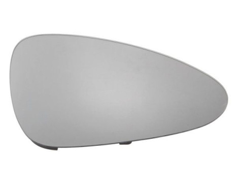 Mirror glass, exterior mirror