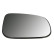 Mirror glass, exterior mirror