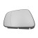 Mirror glass, exterior mirror
