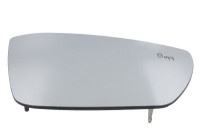 Mirror glass, exterior mirror