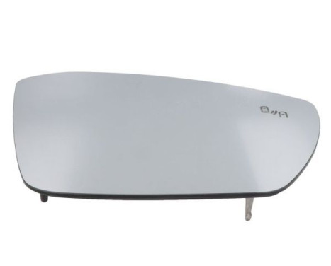 Mirror glass, exterior mirror