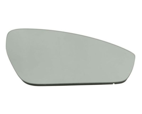 Mirror glass, exterior mirror