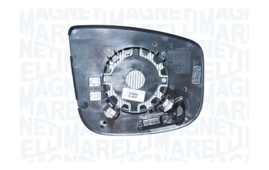 Mirror glass, exterior mirror