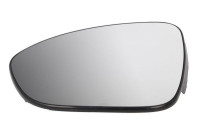 Mirror glass, exterior mirror