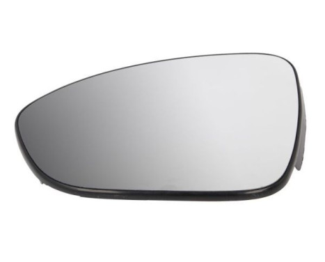 Mirror glass, exterior mirror