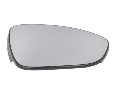 Mirror glass, exterior mirror