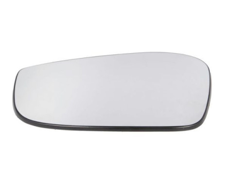 Mirror glass, exterior mirror