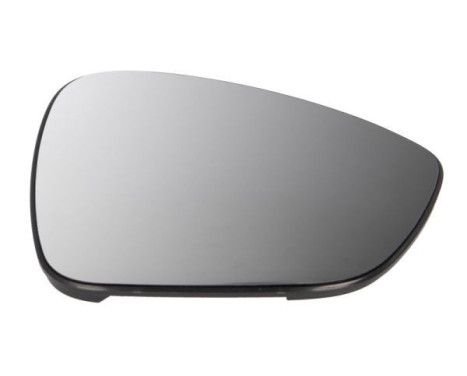 Mirror glass, exterior mirror