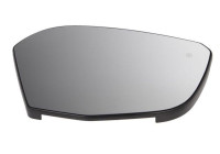 Mirror glass, exterior mirror