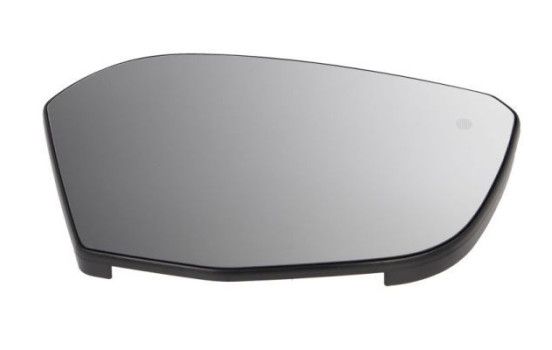 Mirror glass, exterior mirror