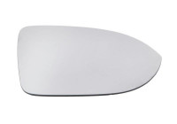 Mirror glass, exterior mirror