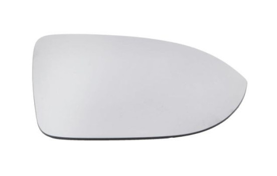Mirror glass, exterior mirror
