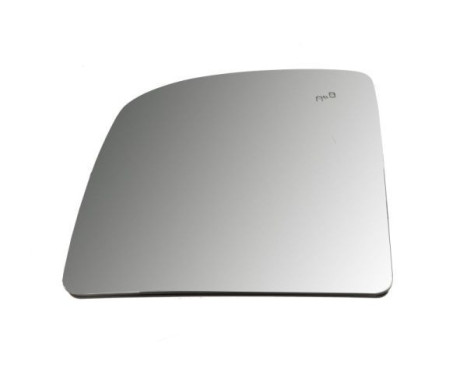 Mirror glass, exterior mirror