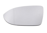 Mirror glass, exterior mirror