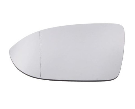 Mirror glass, exterior mirror