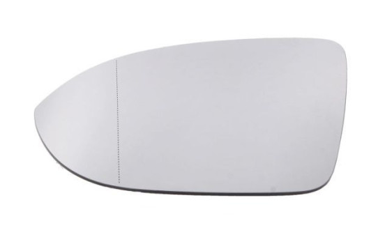 Mirror glass, exterior mirror