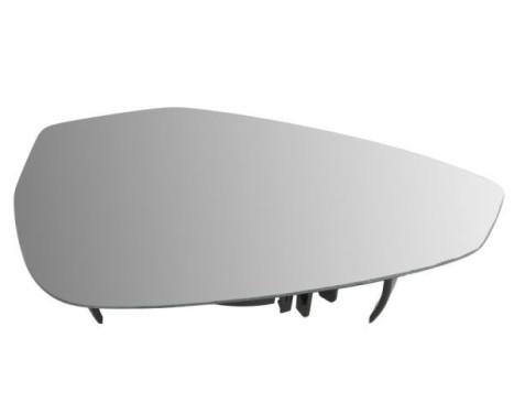 Mirror glass, exterior mirror