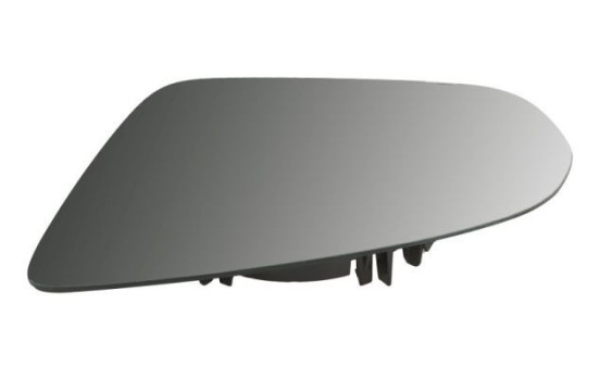 Mirror glass, exterior mirror