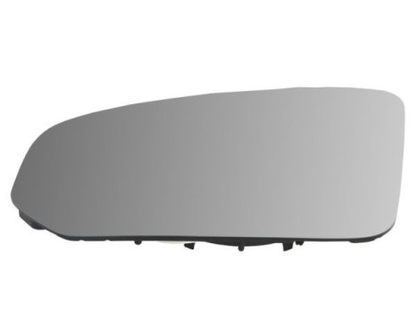 Mirror glass, exterior mirror