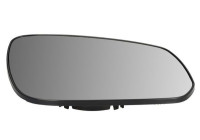 Mirror glass, exterior mirror