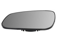 Mirror glass, exterior mirror