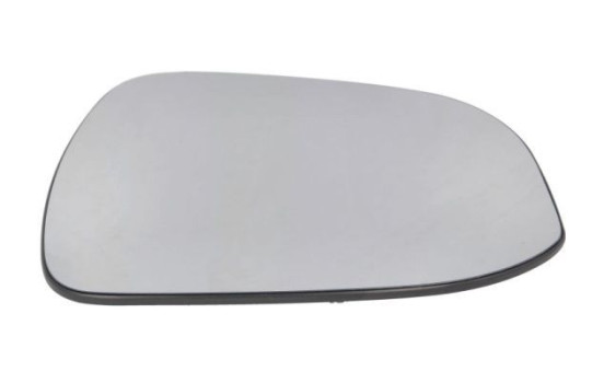 Mirror glass, exterior mirror