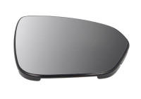 Mirror glass, exterior mirror