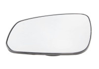Mirror glass, exterior mirror
