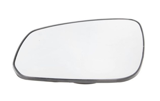 Mirror glass, exterior mirror