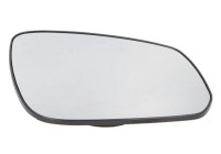 Mirror glass, exterior mirror